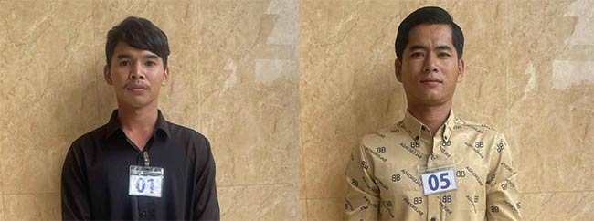 型枠工事作業2名合格者